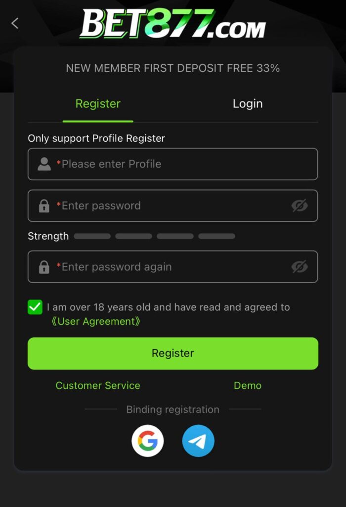 bet877-game-registration